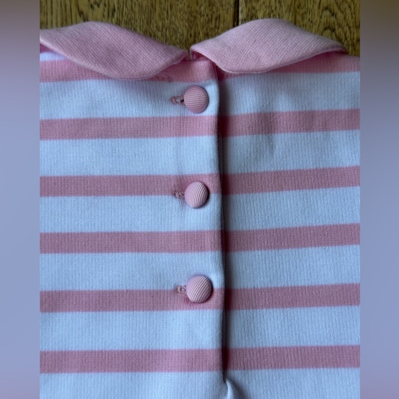 Ralph Lauren Pink Stripe Ponte Dress size 6 Months - Picture 11 of 11